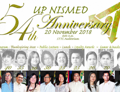 UP NISMED celebrates 54th anniversary